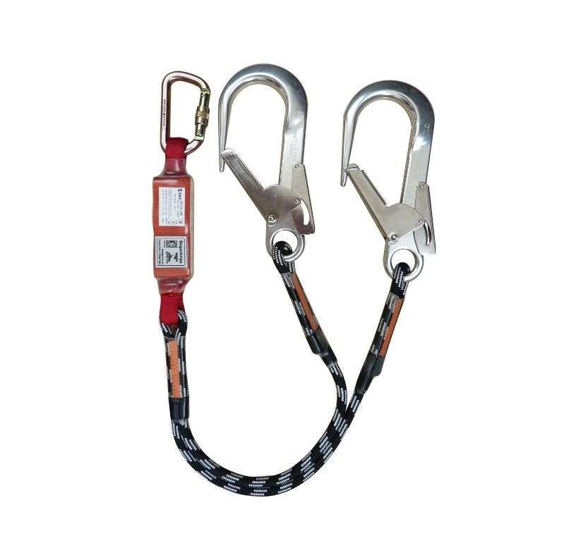 Double Lanyard with Energy Absorber